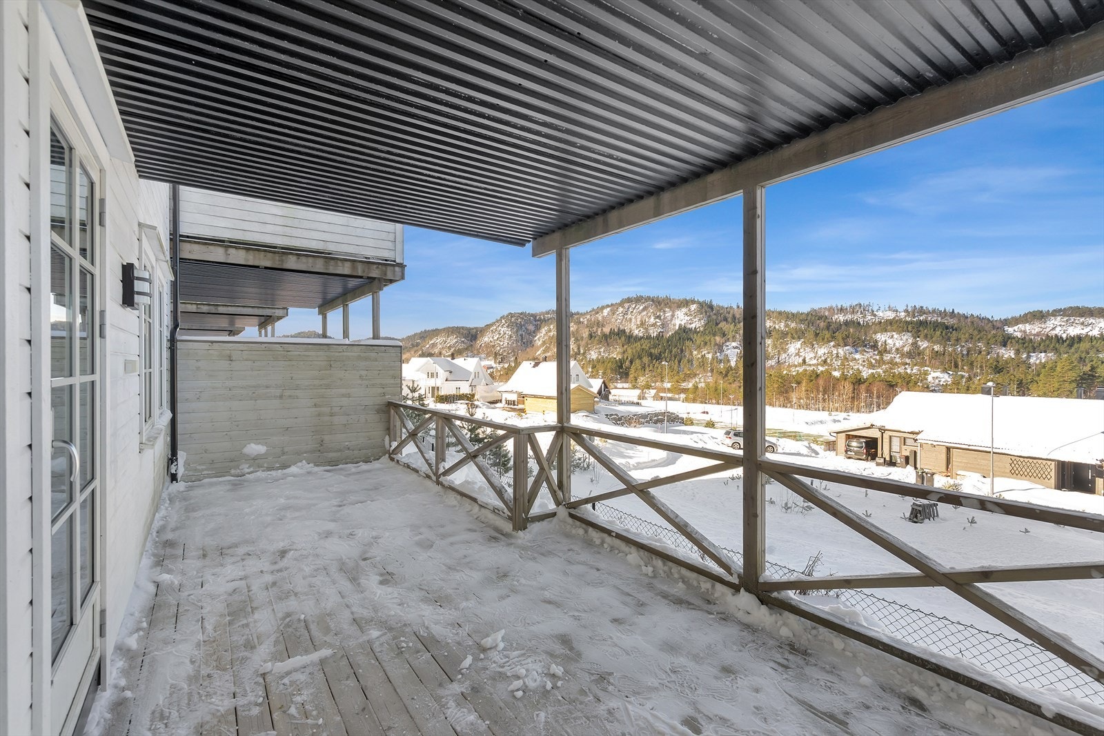 Terrasse underetasje Galleribilde