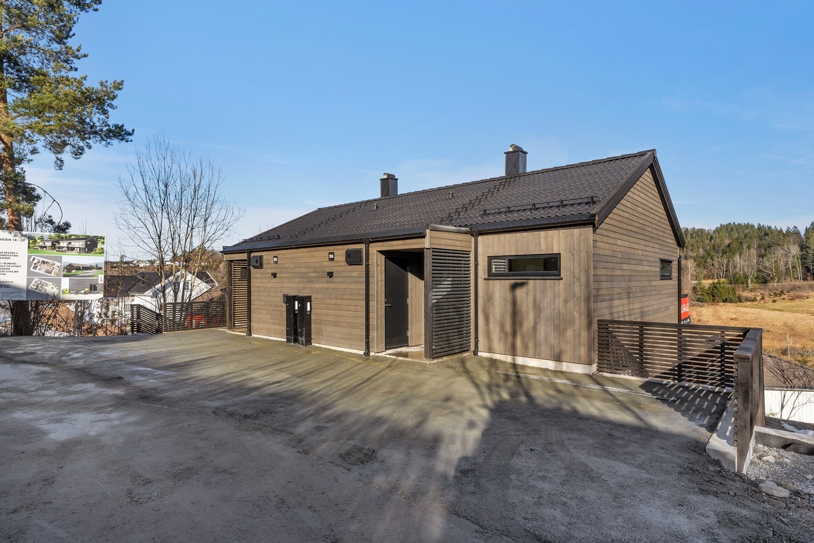 Boligene ligger sentralt til på BIrkeland med fin utsikt og gode solforhold! Galleribilde