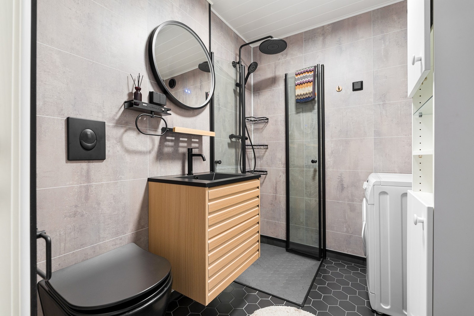 Innbydende bad oppgradert i 2025. Galleribilde