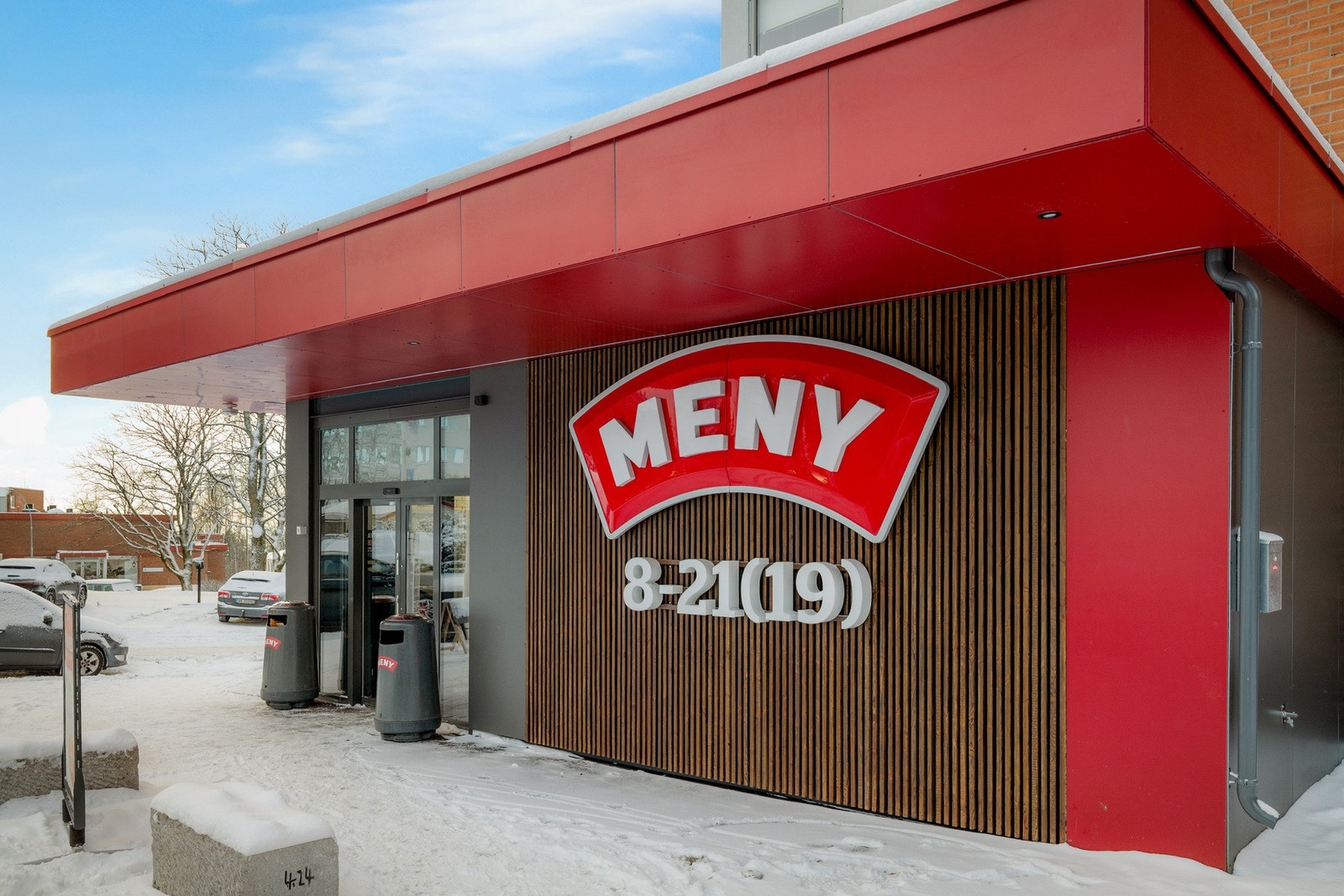 Dagligvarebutikken Meny Kringsjå ligger kun få minutters gange unna. Galleribilde