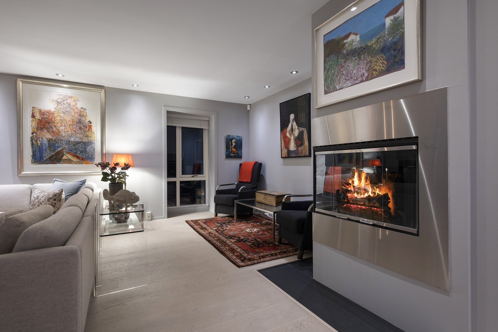 Kveldsstemning Galleribilde