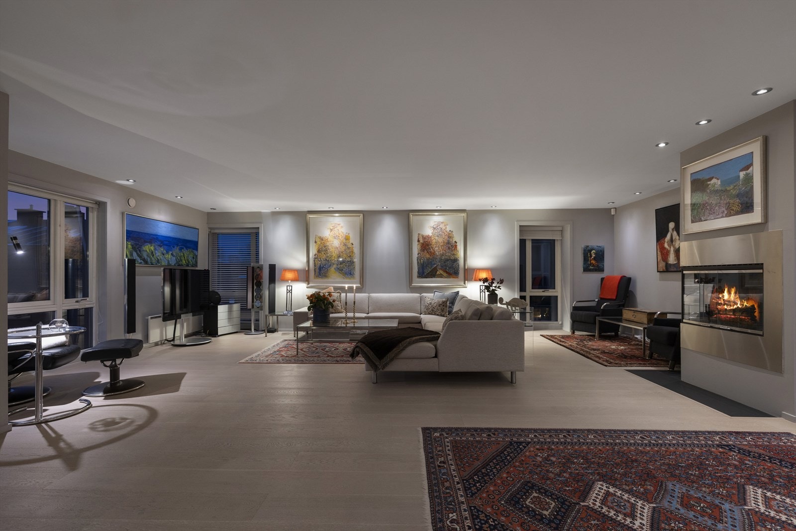 Kveldsstemning Galleribilde