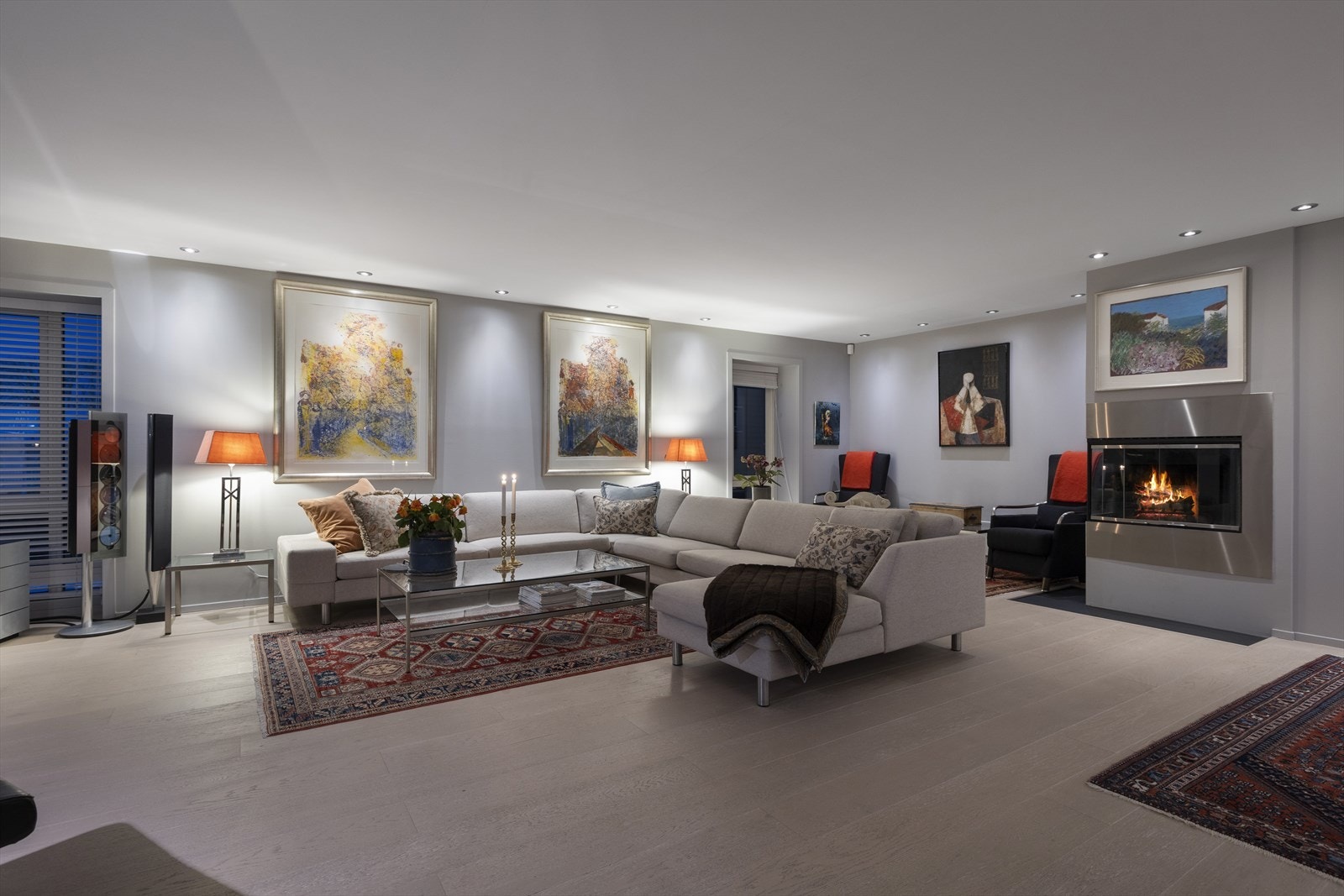 Kveldsstemning Galleribilde