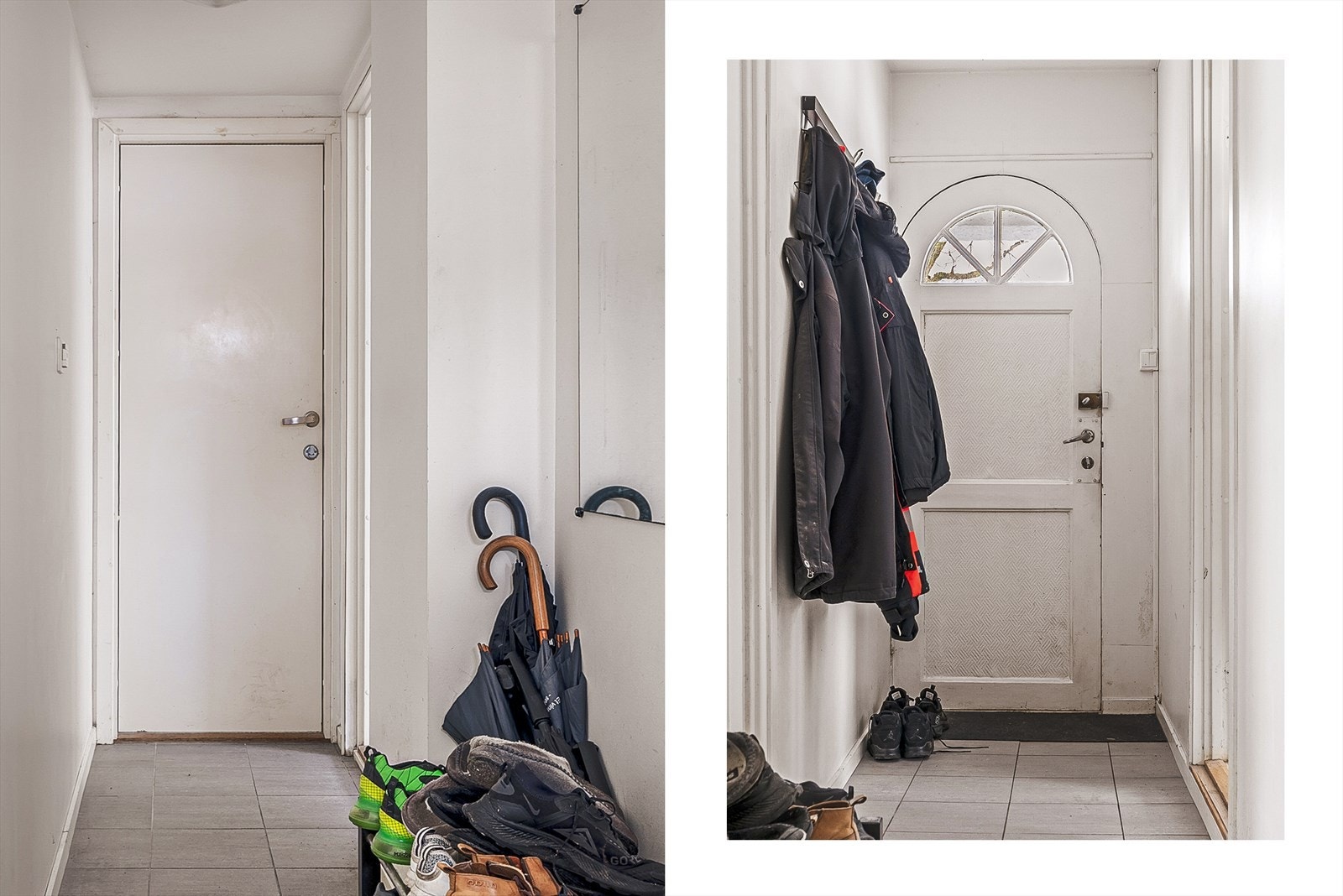 Gang og entre i kjeller Galleribilde