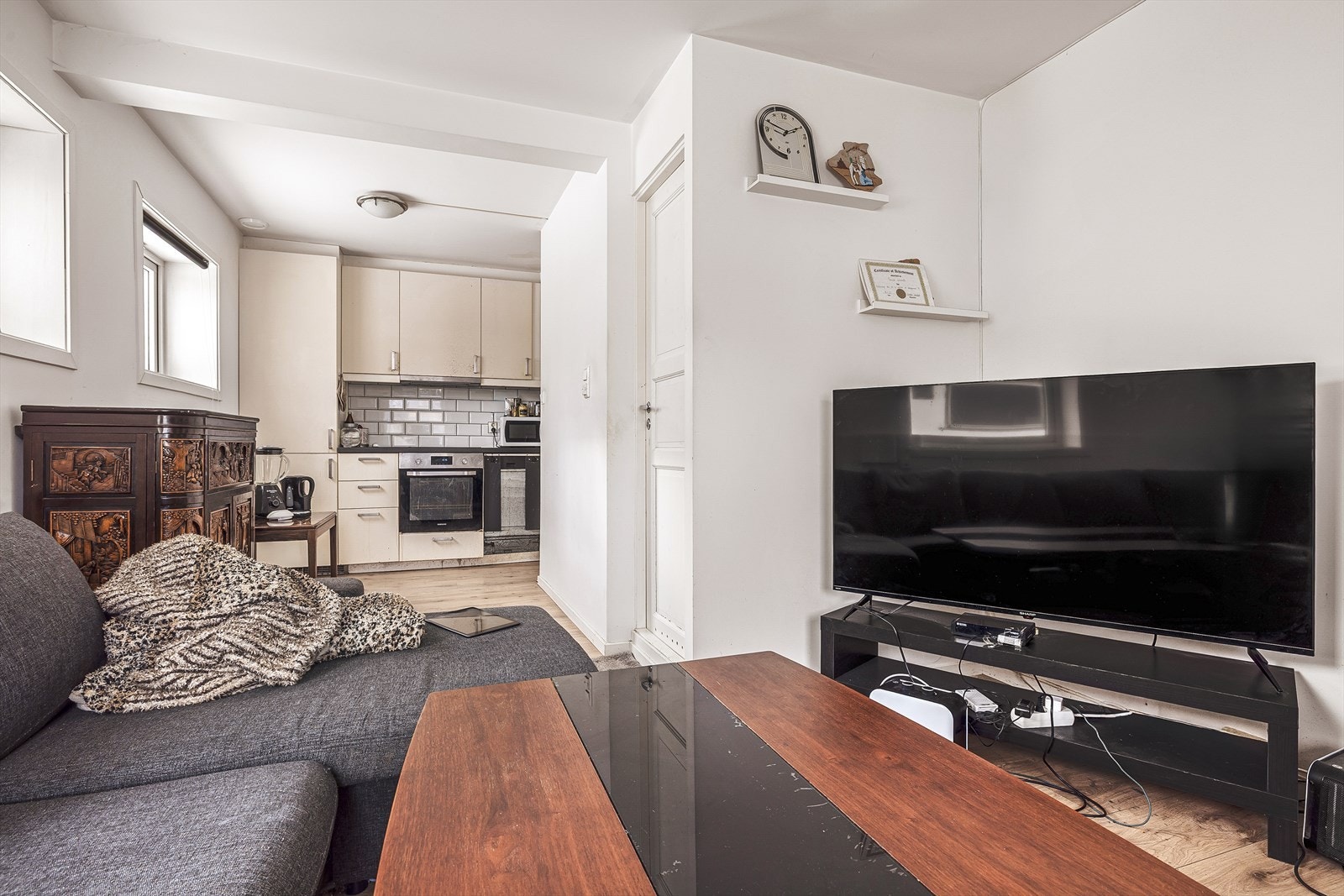 Stue og kjøkken Galleribilde