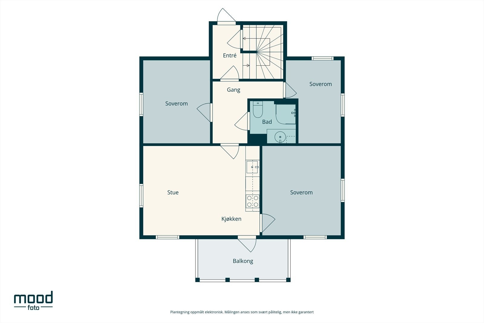 Plantegning 2 etasje Galleribilde