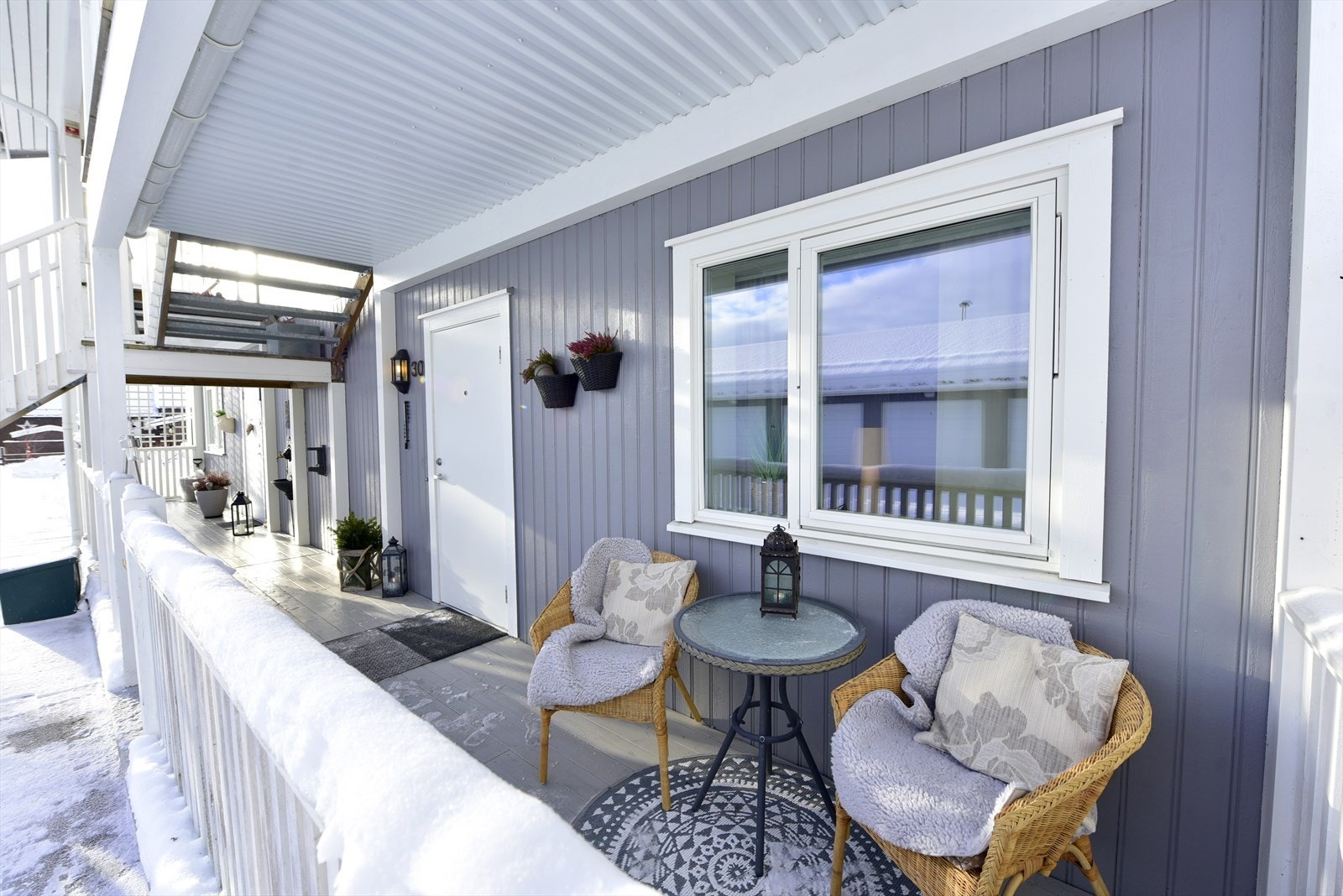 En hyggelig velkomst til boligen. Galleribilde