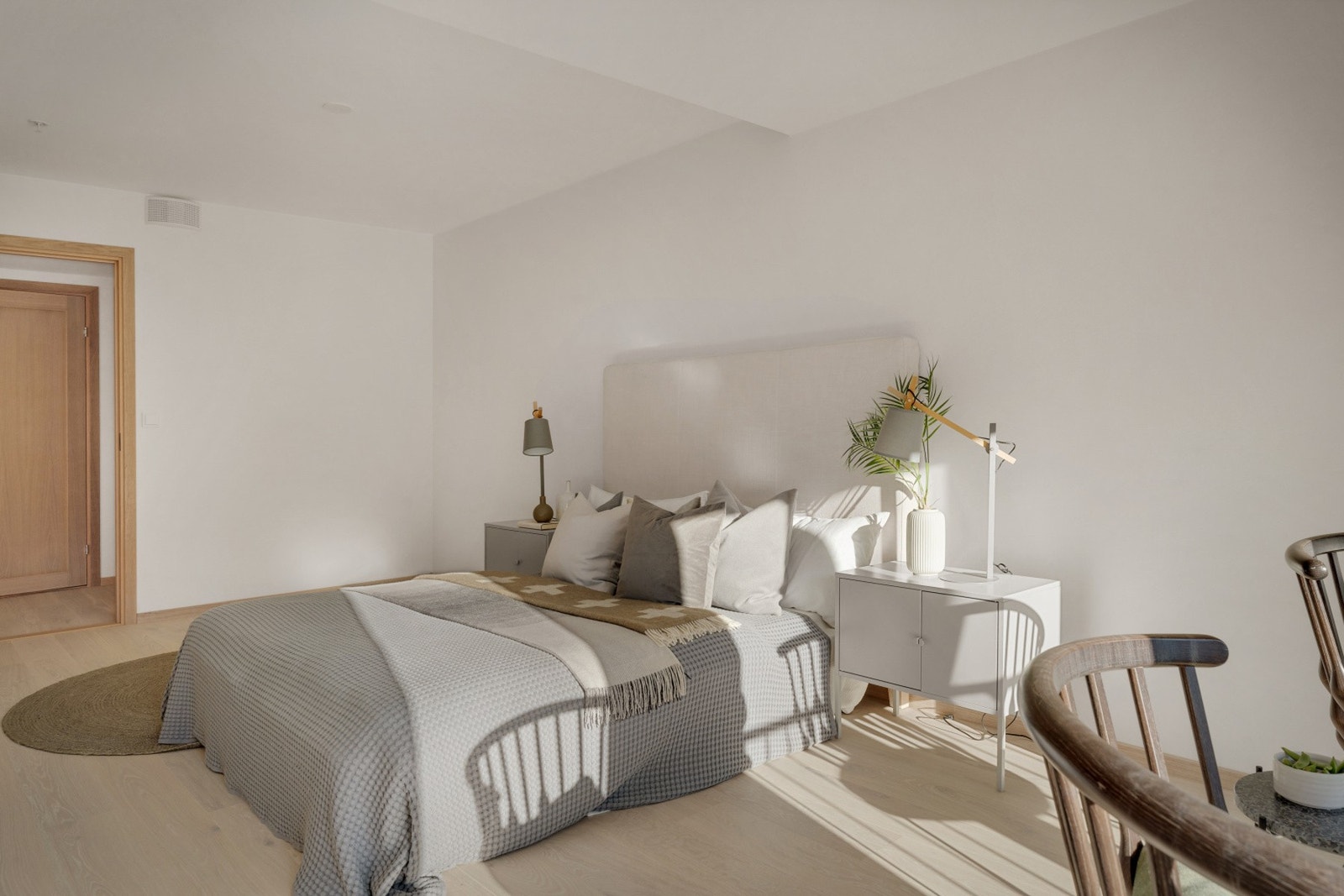 Det er også god plass til å møblere. NB - Bildene er fra naboleiligheten. Galleribilde