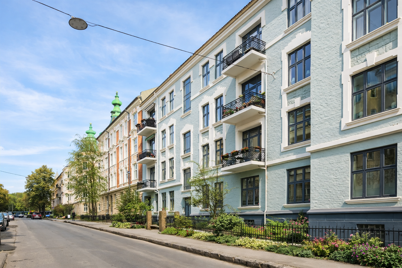 Sommerbilde (Bildet er Ai generert) Galleribilde