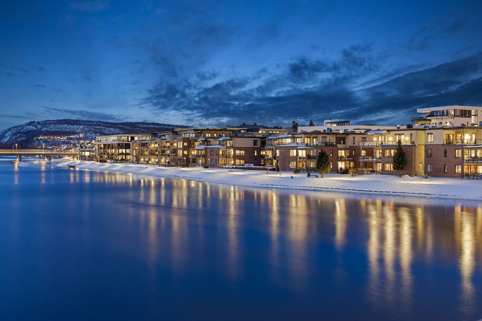 Leiligheten ligger svært sentralt til på Kjøita (Nedre Lund) i Kristiansand. Galleribilde