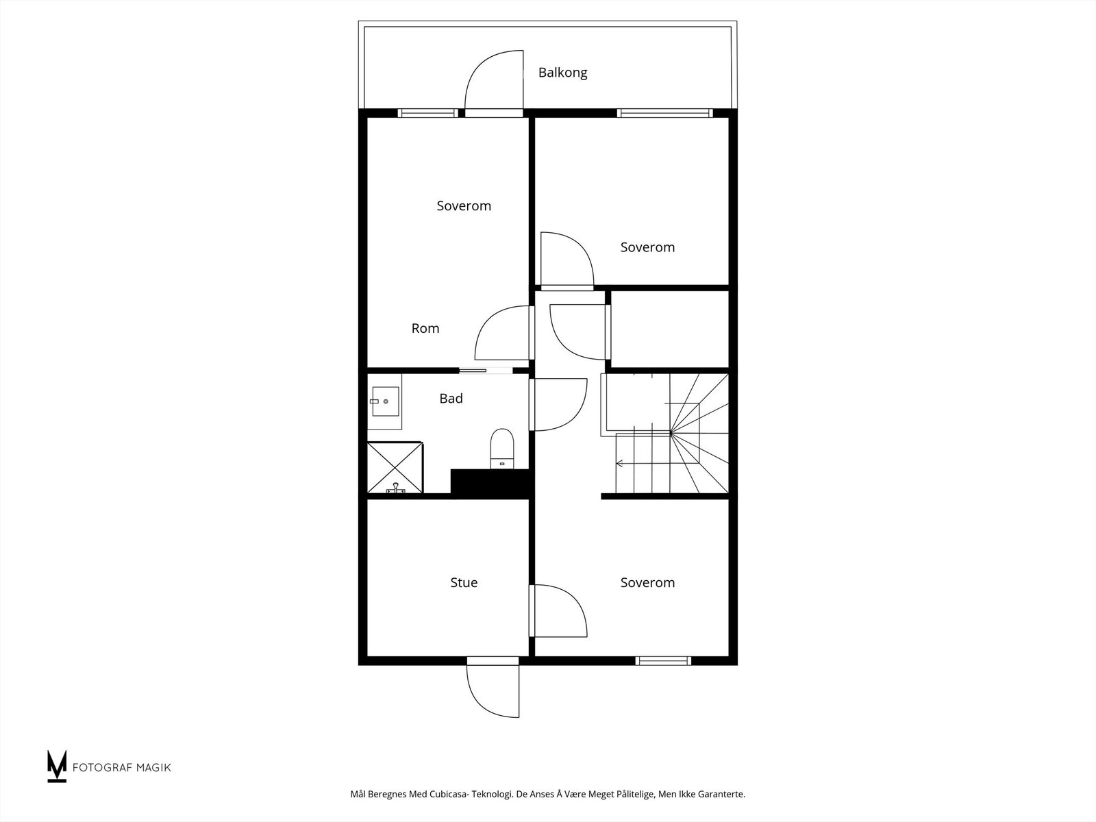 Plantegning 2. etasje Galleribilde