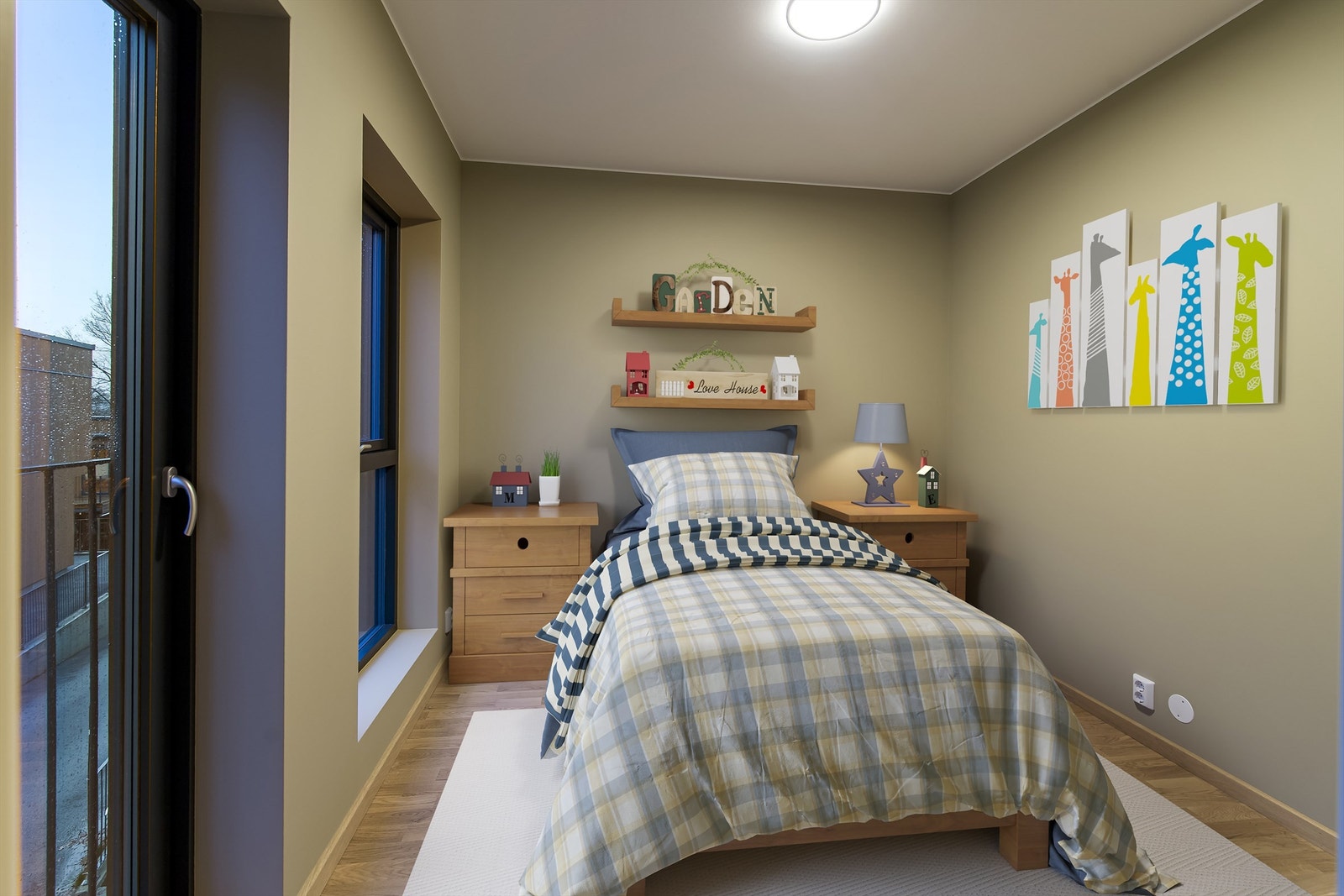 Soverom nr. 2 ( bildet er digitalt stylet ) Galleribilde