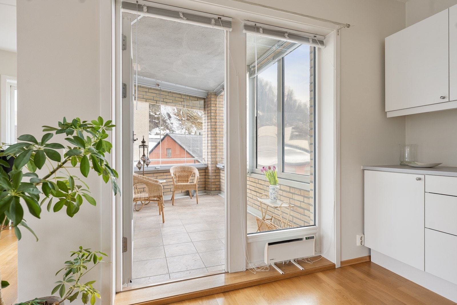 Utgang balkong Galleribilde