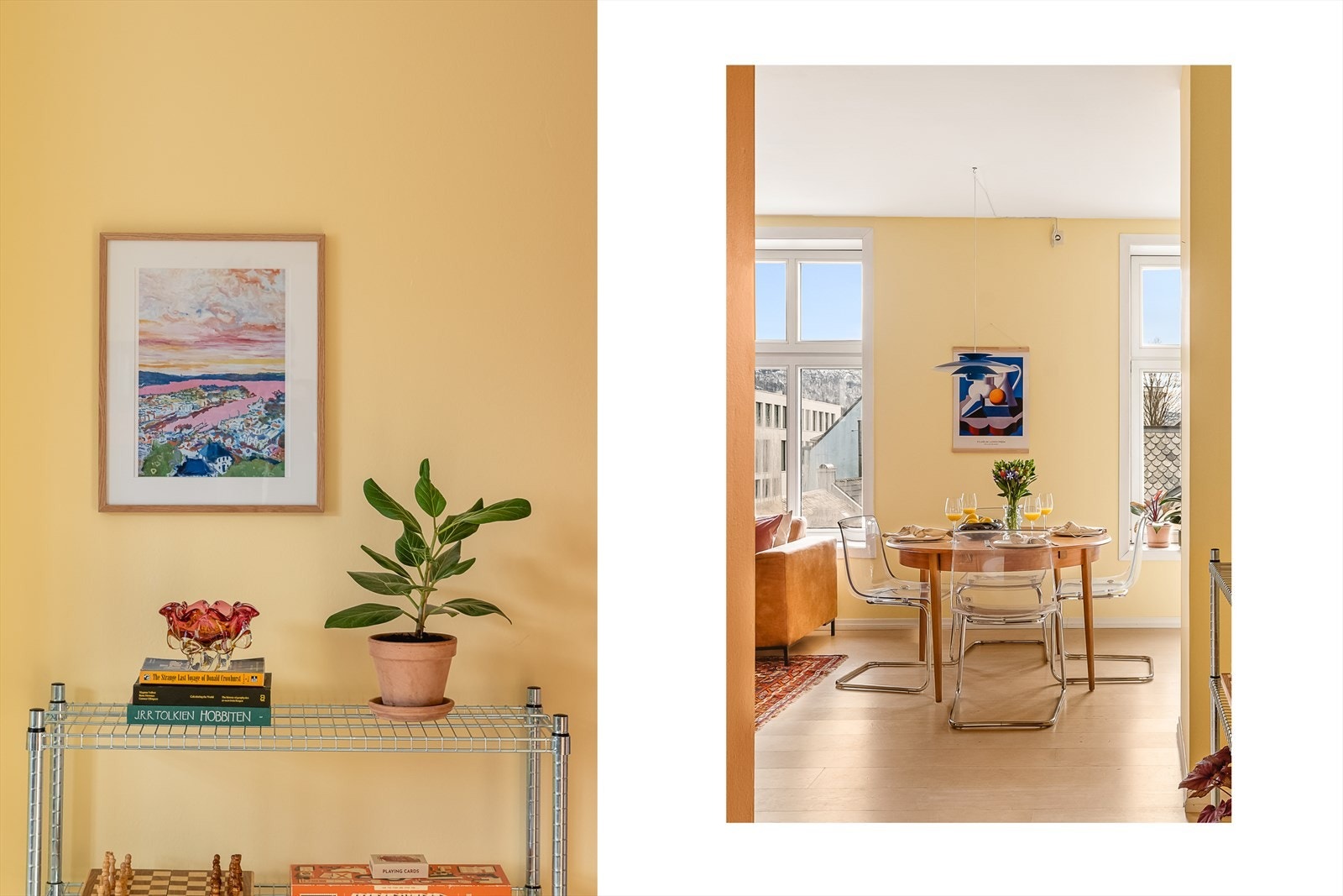 - Merk deg det fantastiske lyset som følge av de store vindusflatene - Galleribilde