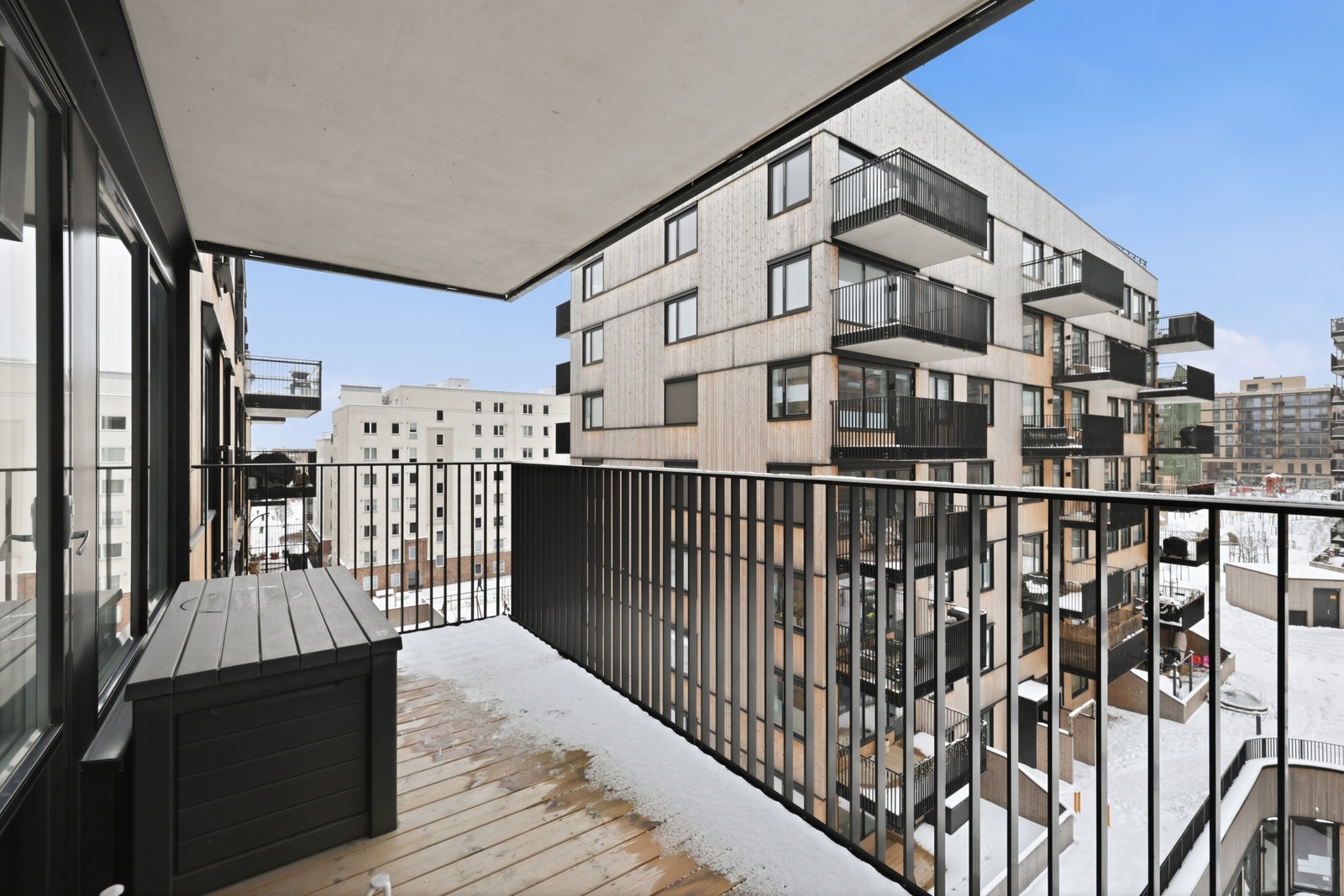 Stor og romslig balkong som egner seg perfekt. Galleribilde