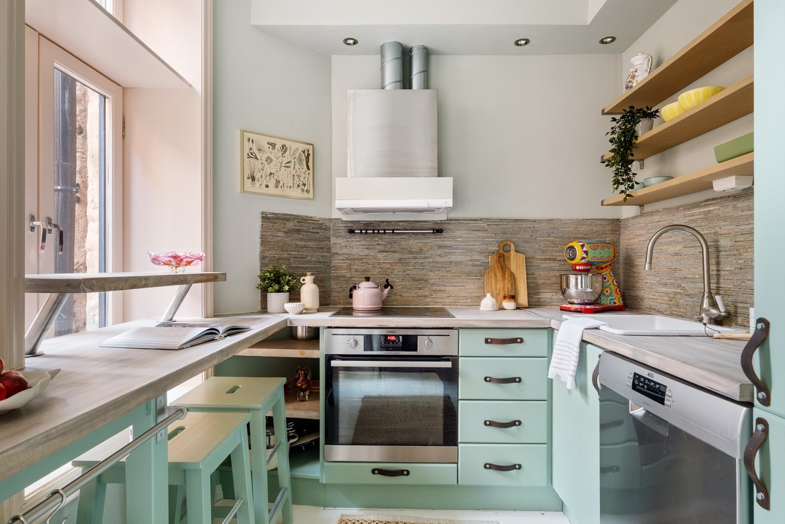 Kjøkken. Galleribilde