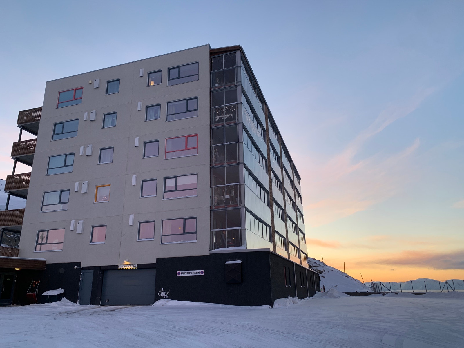 Fantastisk utsikt og lys året rundt. Galleribilde