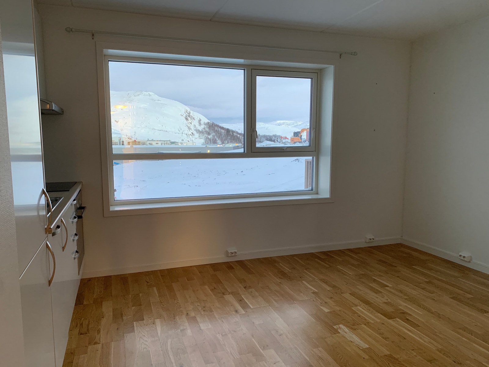 Flott parkettgulv. Galleribilde