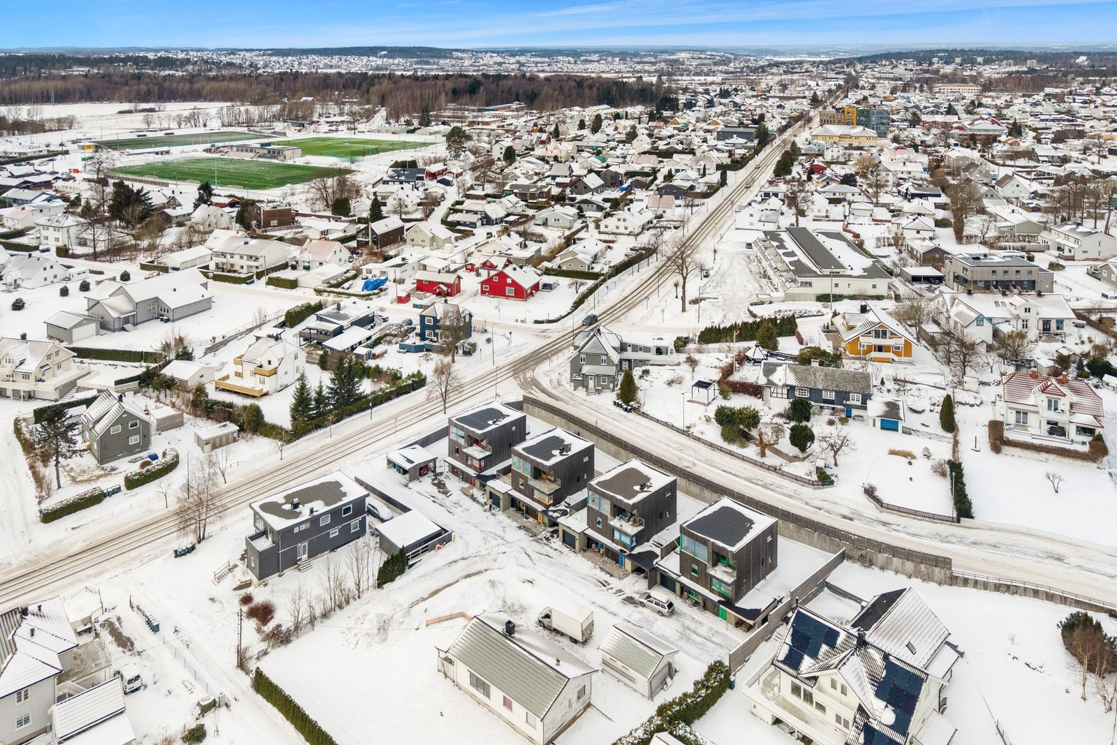 Nærområde - Kort vei til Flintbanen Galleribilde