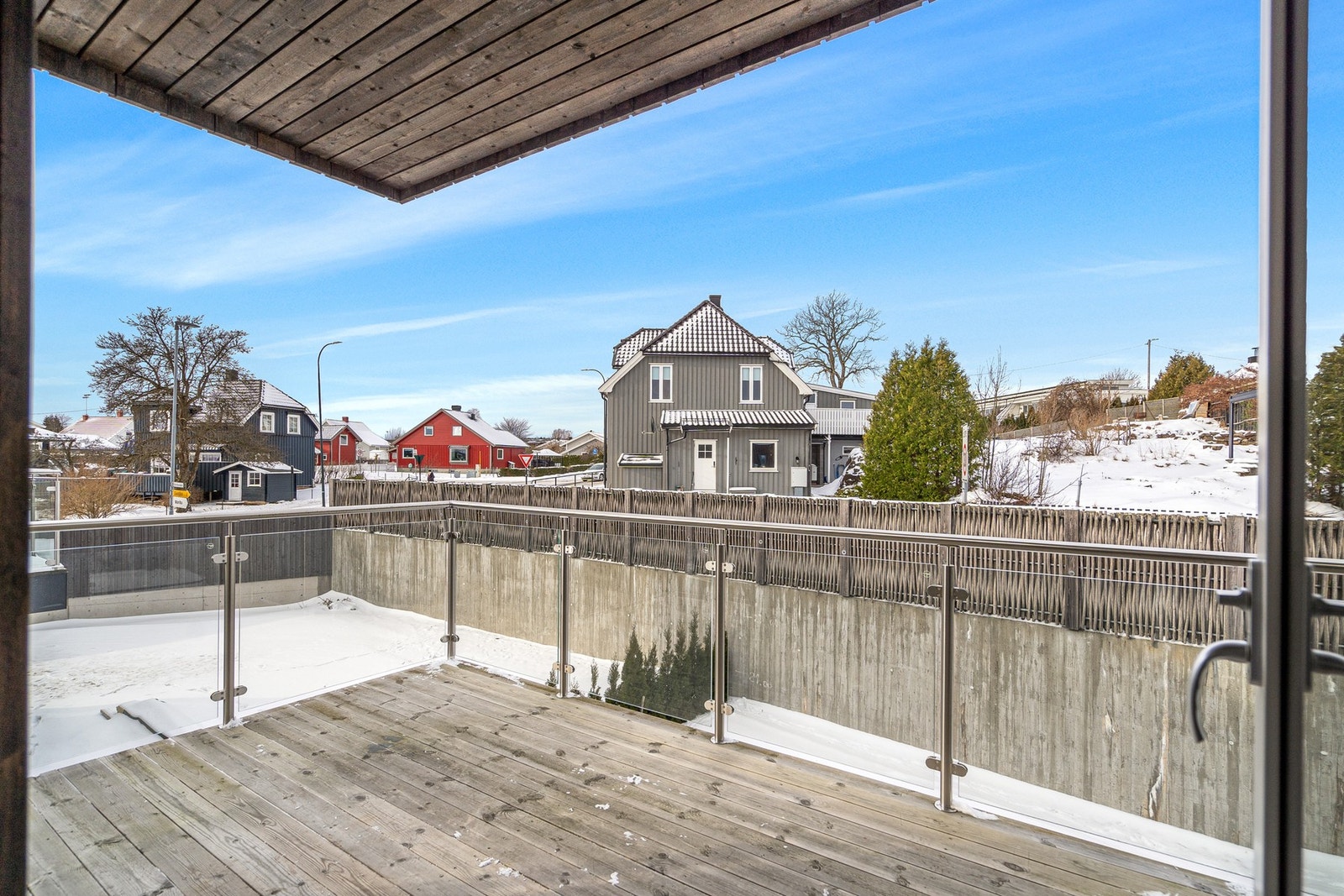 Balkong i 3. etg mot vest Galleribilde