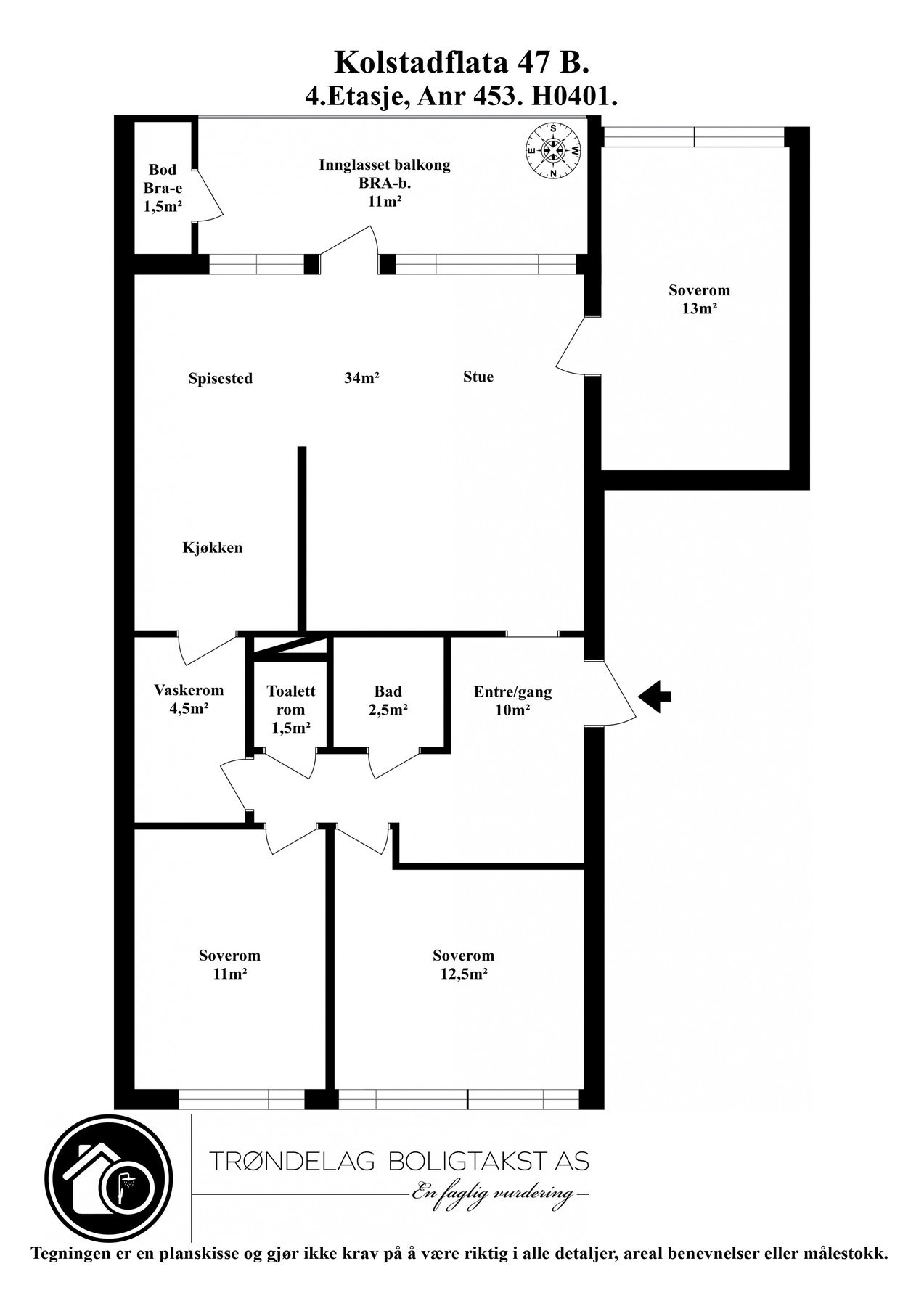 Planskisse. Galleribilde