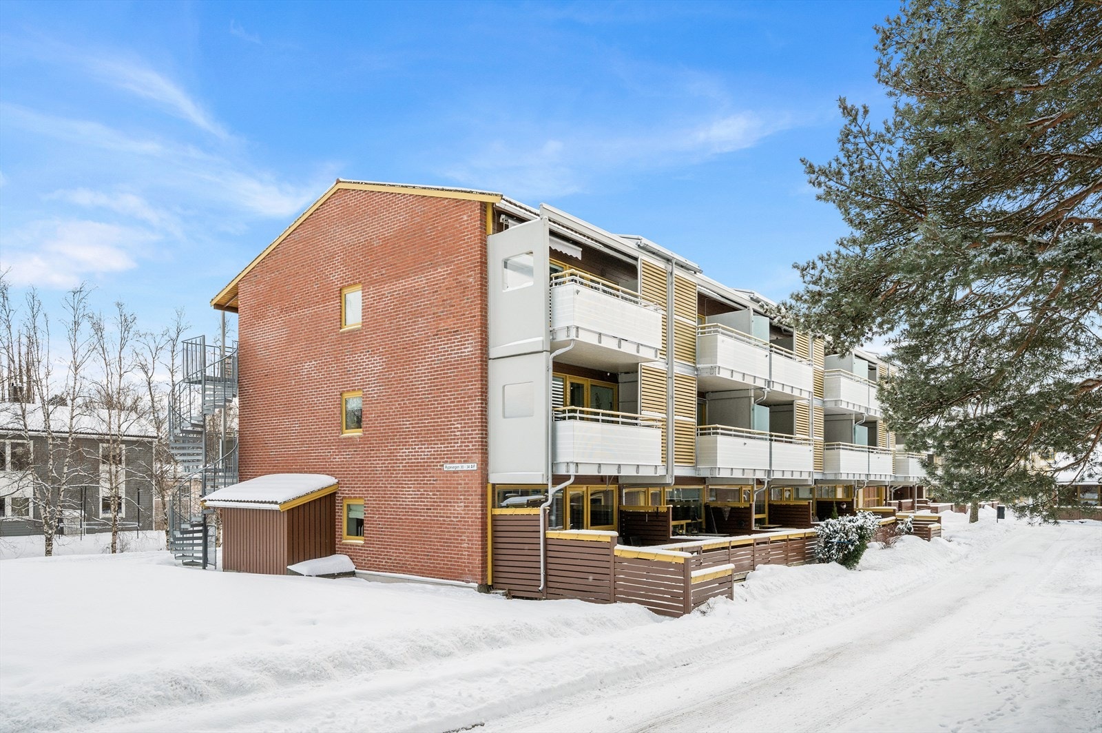 Borettslaget ble omfattende rehabilitert i perioden 2009-2011 Galleribilde