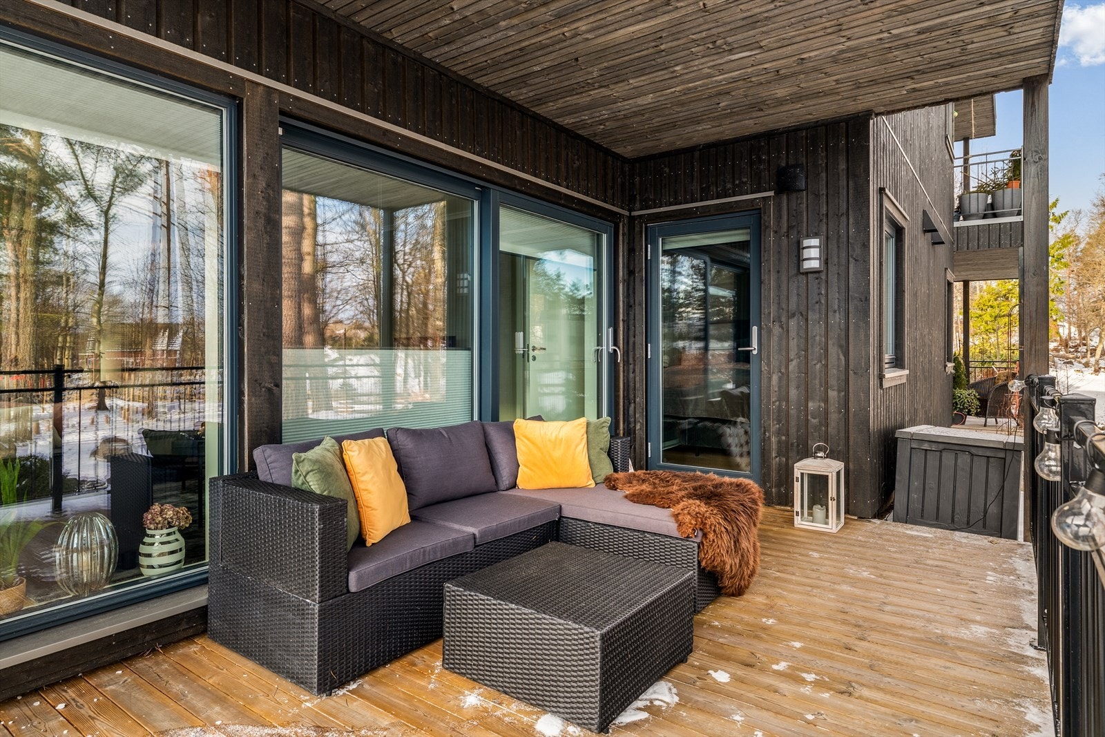 Her kan man nyte varme sommerdager. Galleribilde