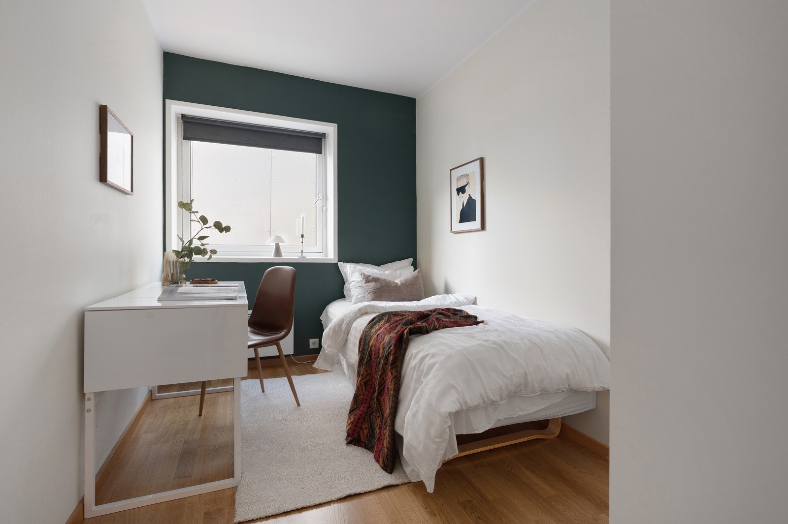 De siste to soverommene er av tilsvarende størrelse og utforming.