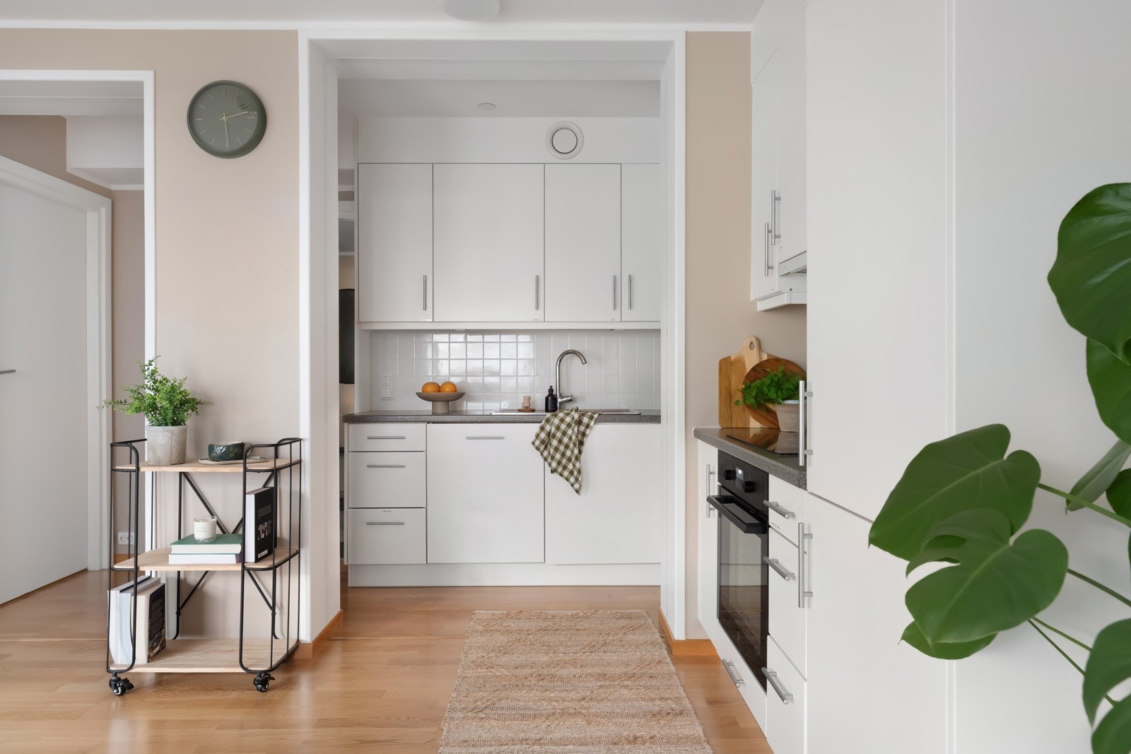 Moderne og tidløst kjøkken.