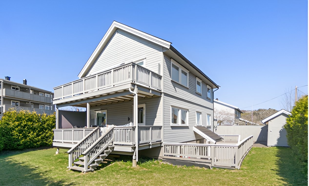 Oversikt fra felles hage Galleribilde