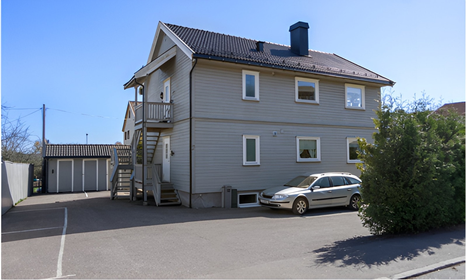 Oversiktsbilde fra gata Galleribilde