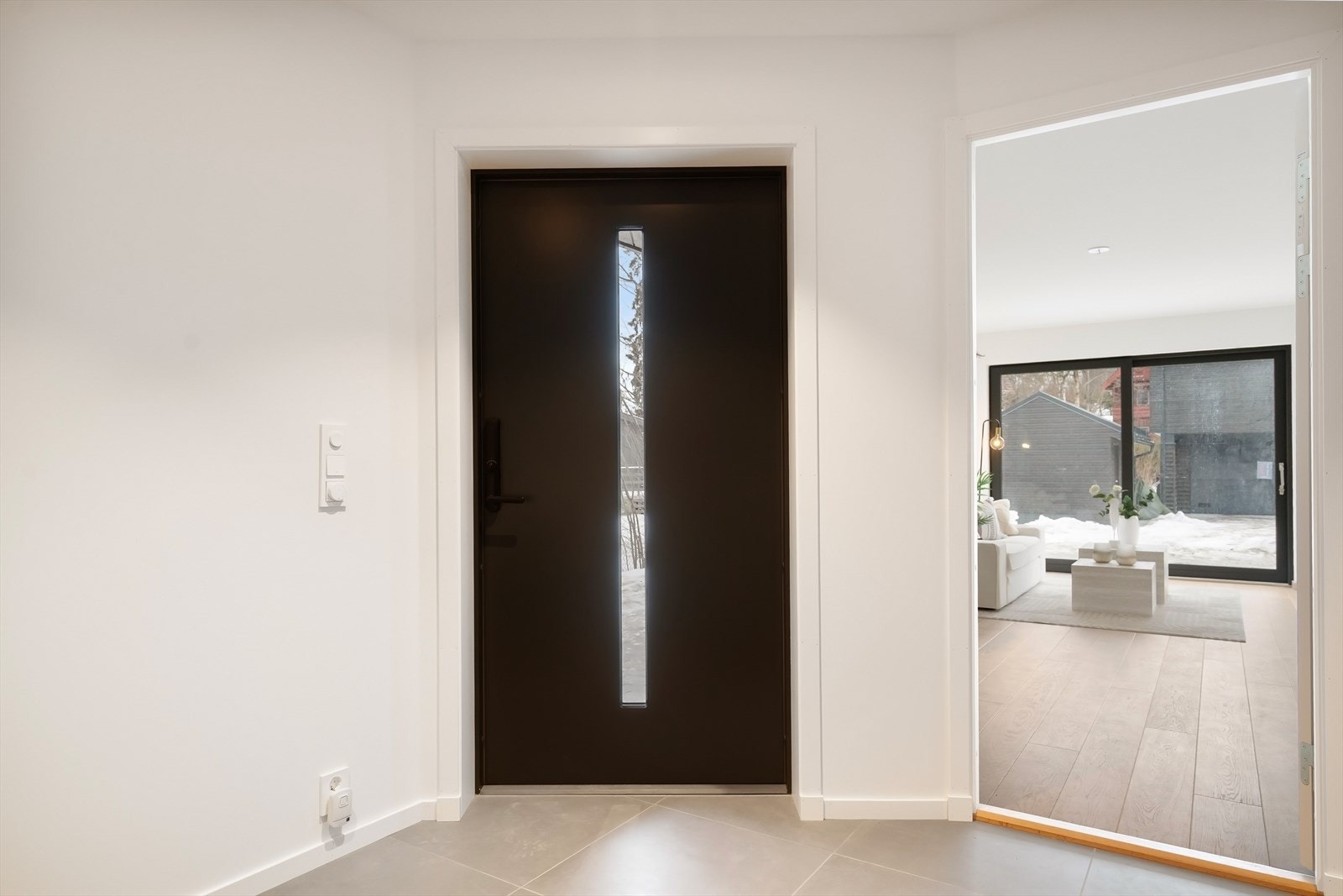 På andre siden av hallen er det en ekstra "avdeling", evt mulighet for hybel Galleribilde