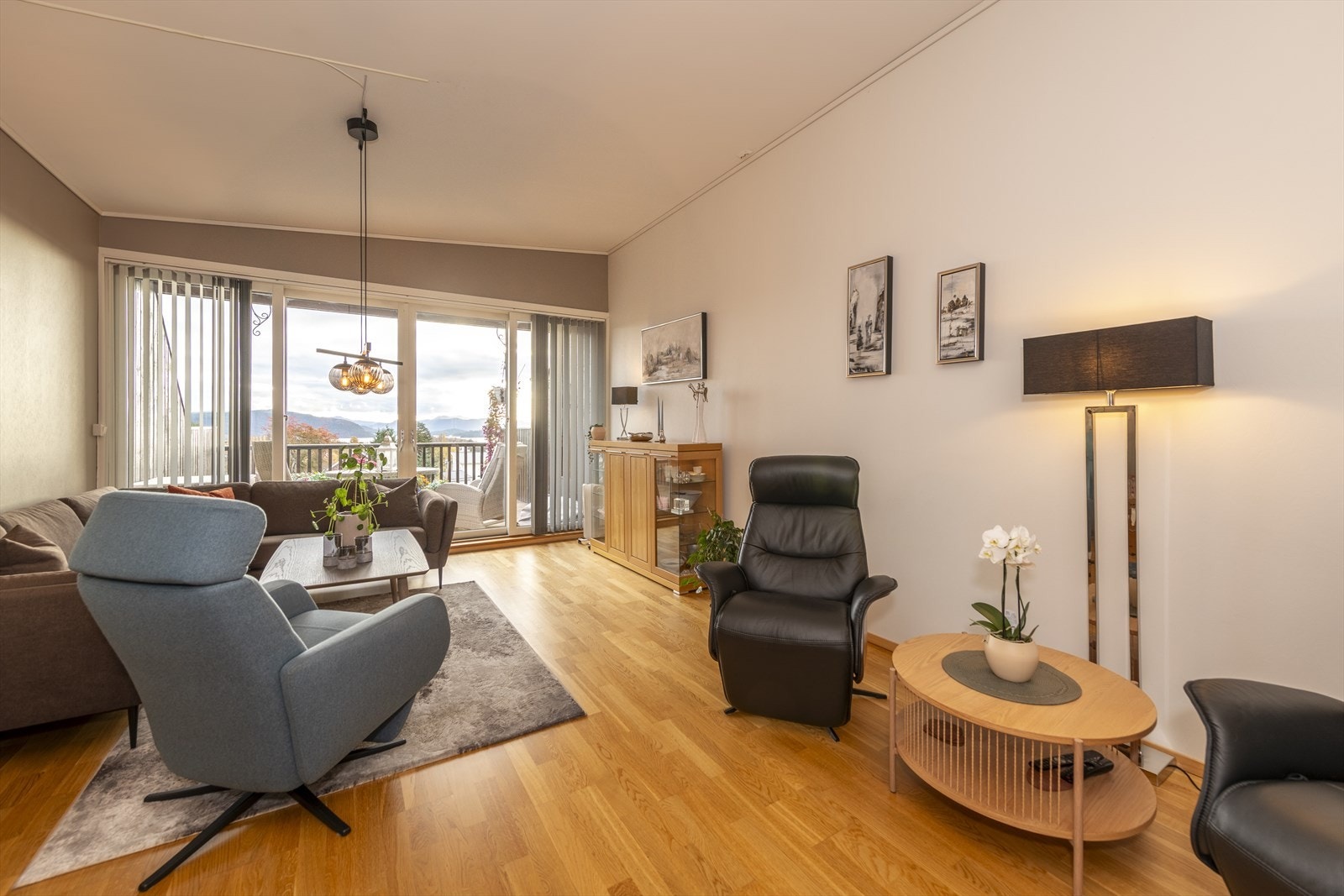 Stor og lun stue. Galleribilde