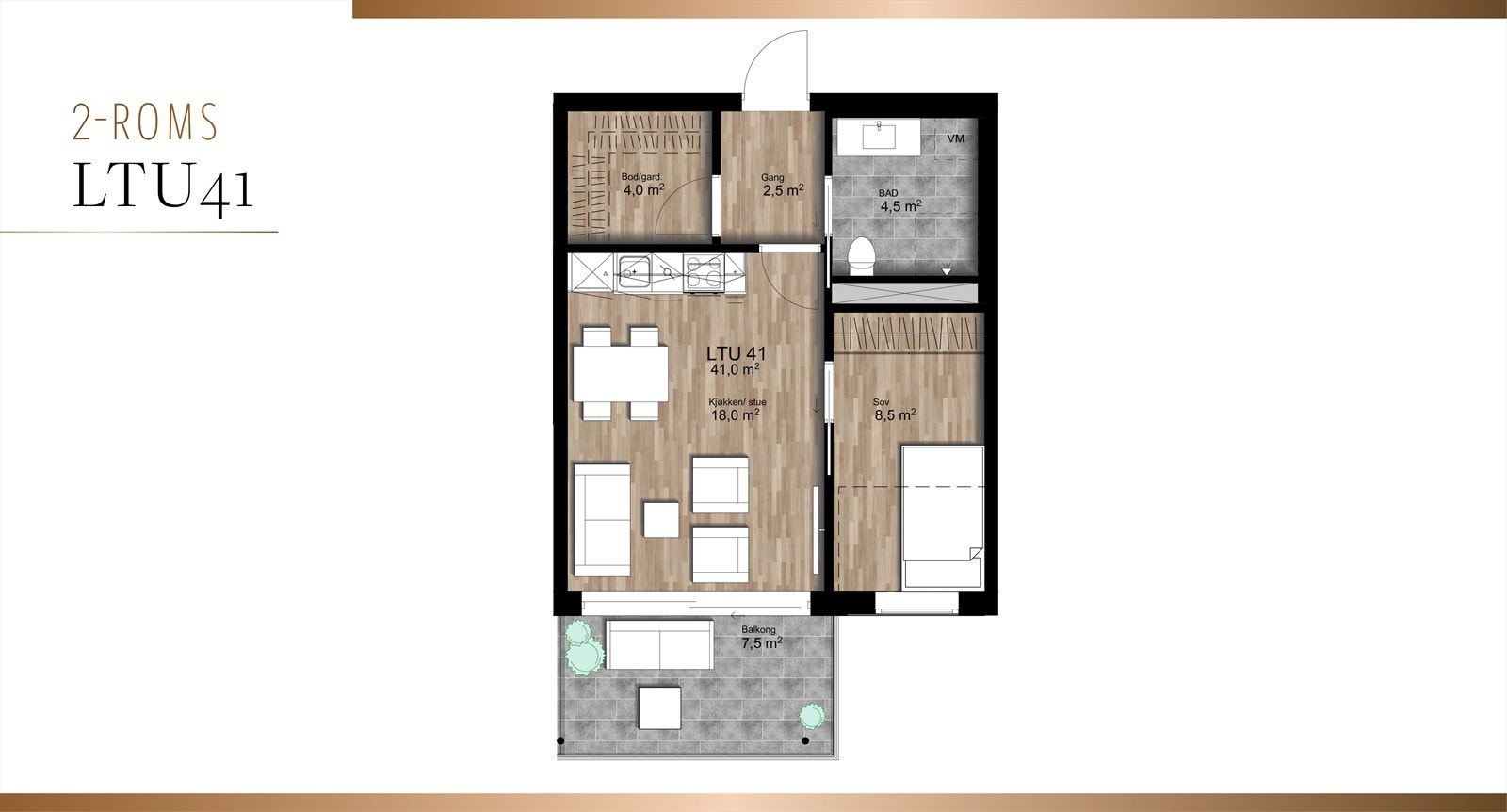 Planskisse Galleribilde