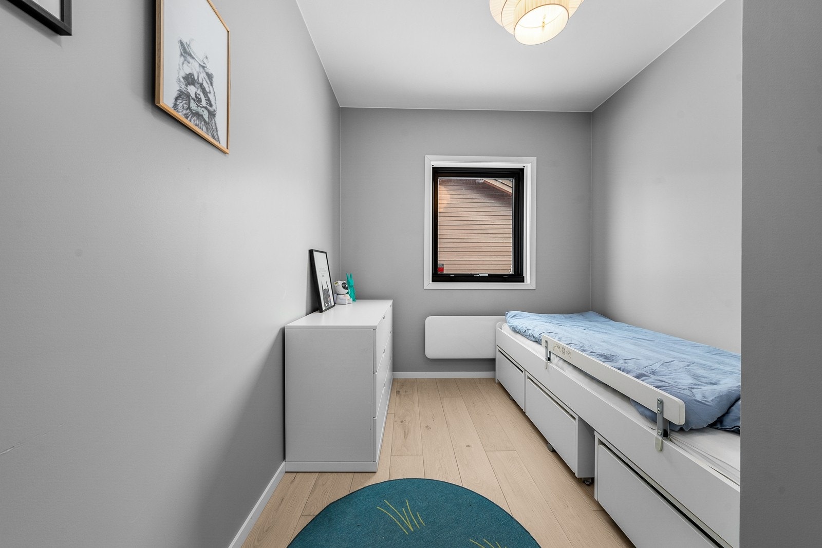 Soverom 3 | Spesialtilpassede plisségardiner. Galleribilde