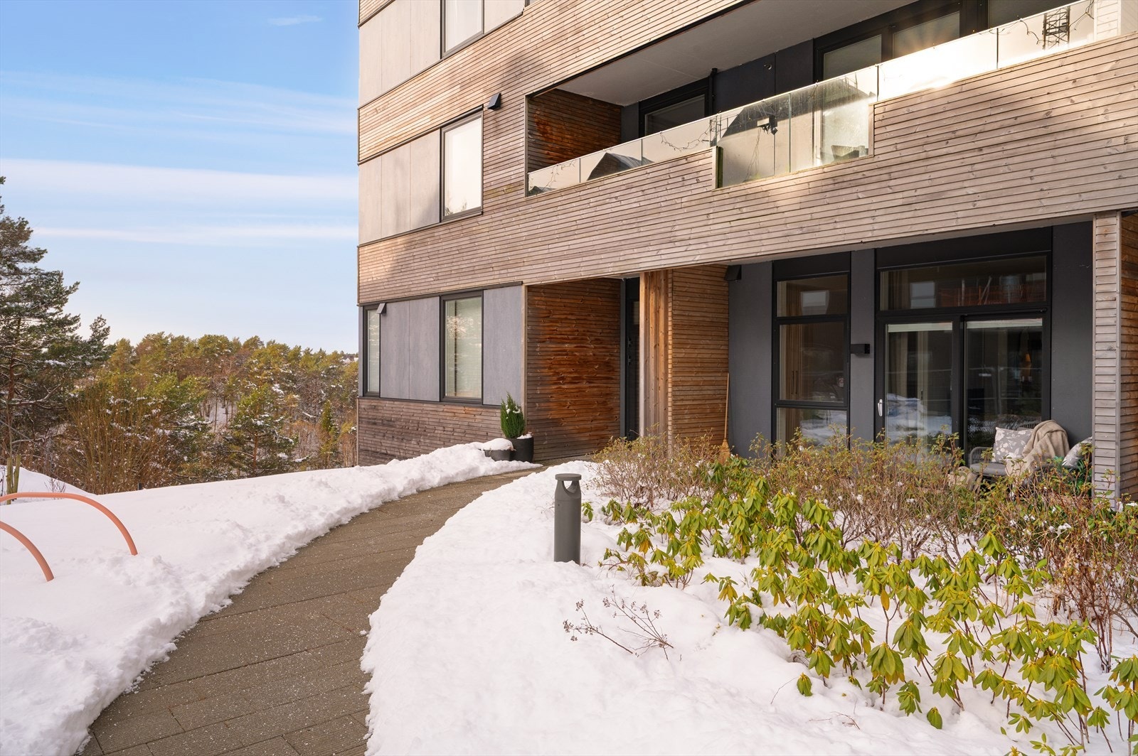 Med leiligheten følger det en ekstern bod i kjelleretasjen på hhv. 5 m². Galleribilde