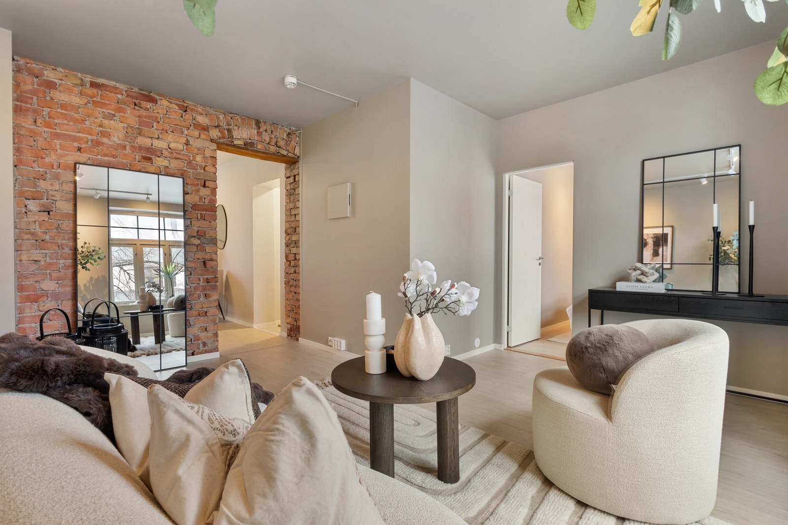 Siden leiligheten er ubebodd, kan overtakelse finne sted raskt og enkelt. Galleribilde