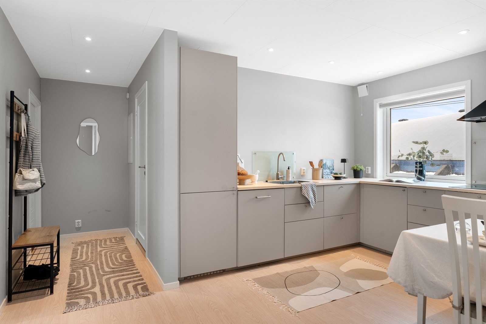 Smakfulle material- og fargevalg Galleribilde