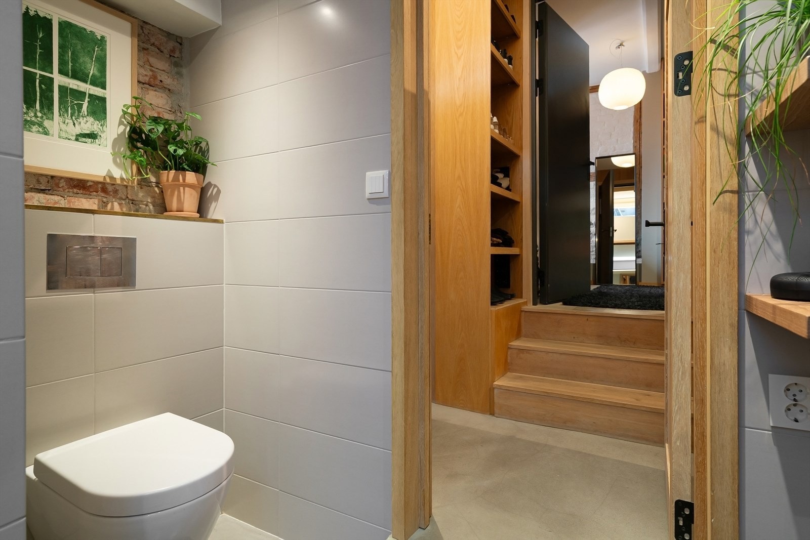 Wc i tilknytning til dusjbadet i 1.etg. Galleribilde