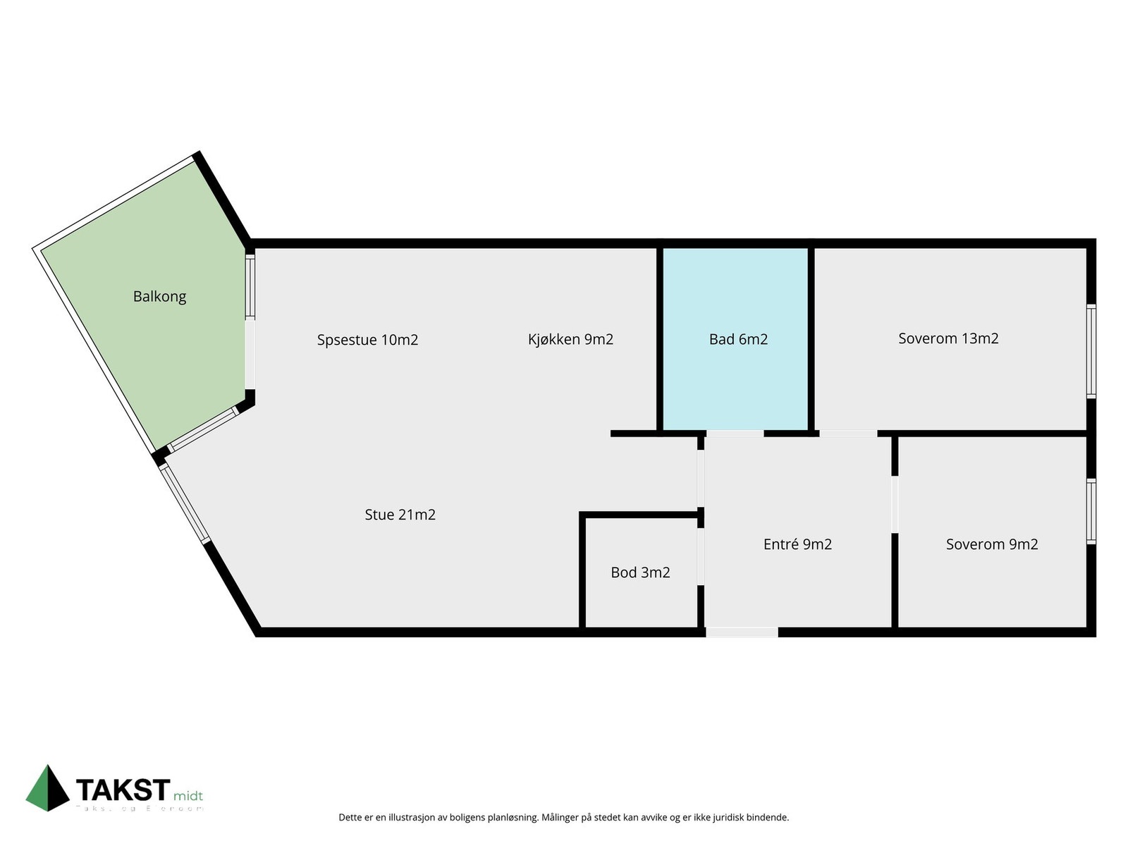 Planskisse Galleribilde