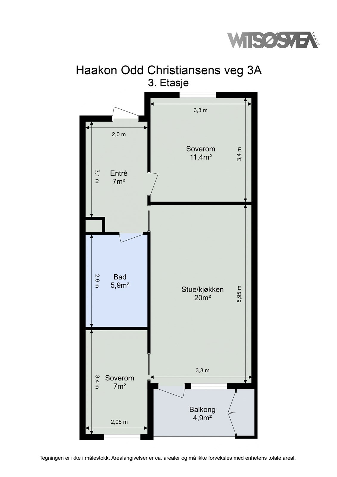 Planskisse. Galleribilde