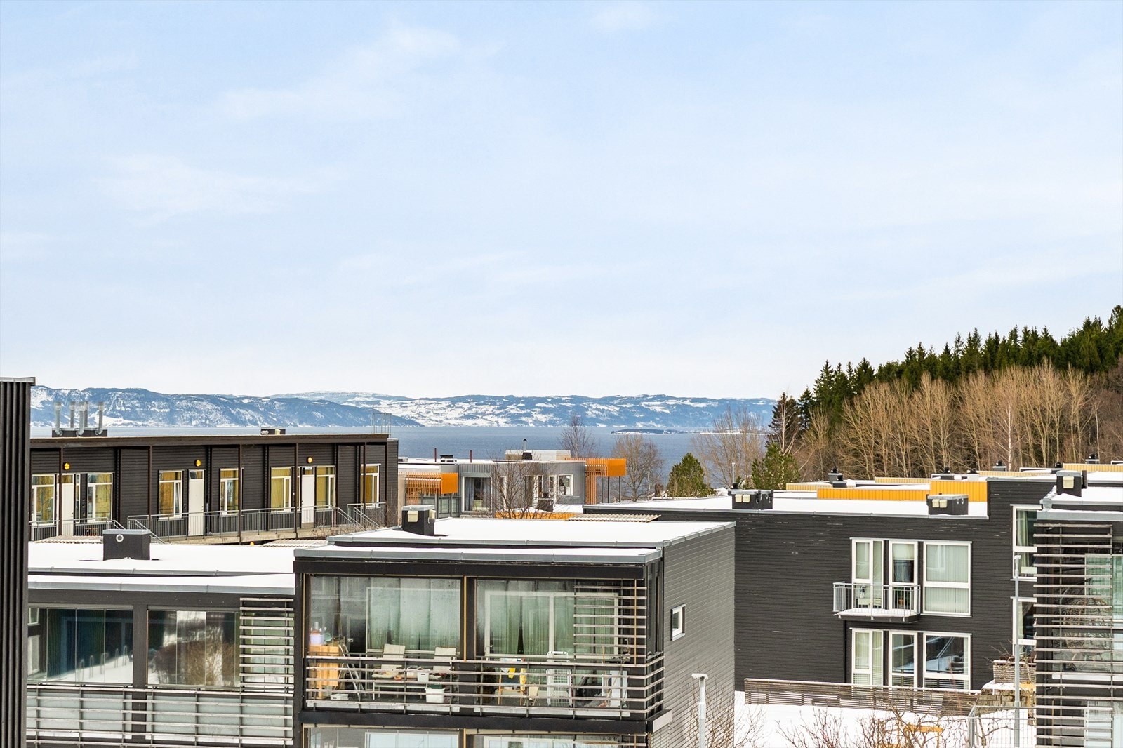 Flott utsikt mot Trondheimsfjorden. Galleribilde