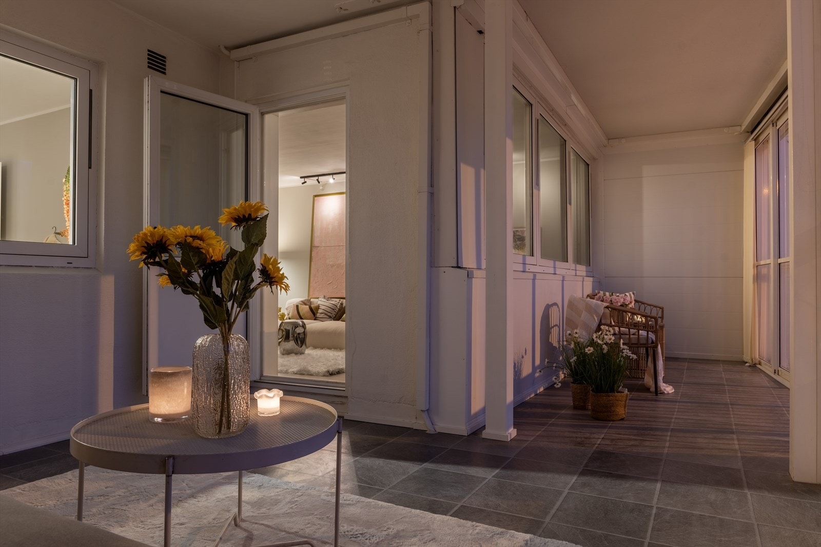 Balkongen rommer hele 20 m² Galleribilde