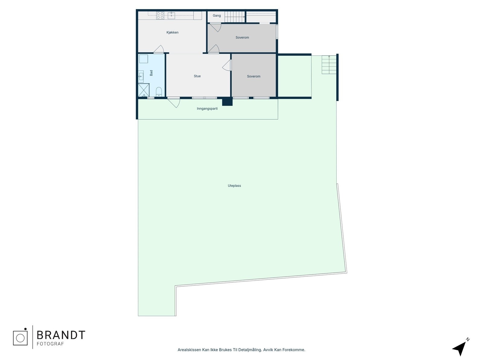 Plantegning 1.etasje Galleribilde