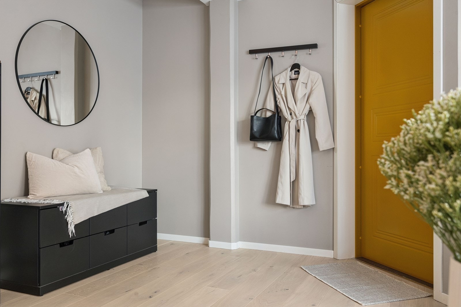 Entrèen et meget godt førsteinntrykk som får deg til å følge deg hjemme fra første stund. Galleribilde