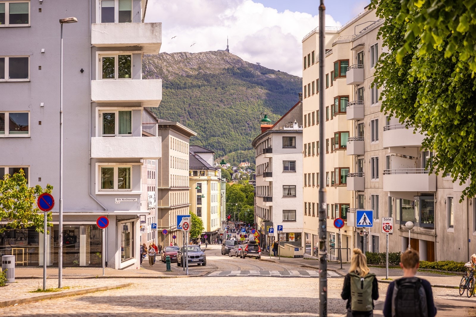 For turglade ligger Fløyen og Fjellveien innen ti minutters gange. Galleribilde