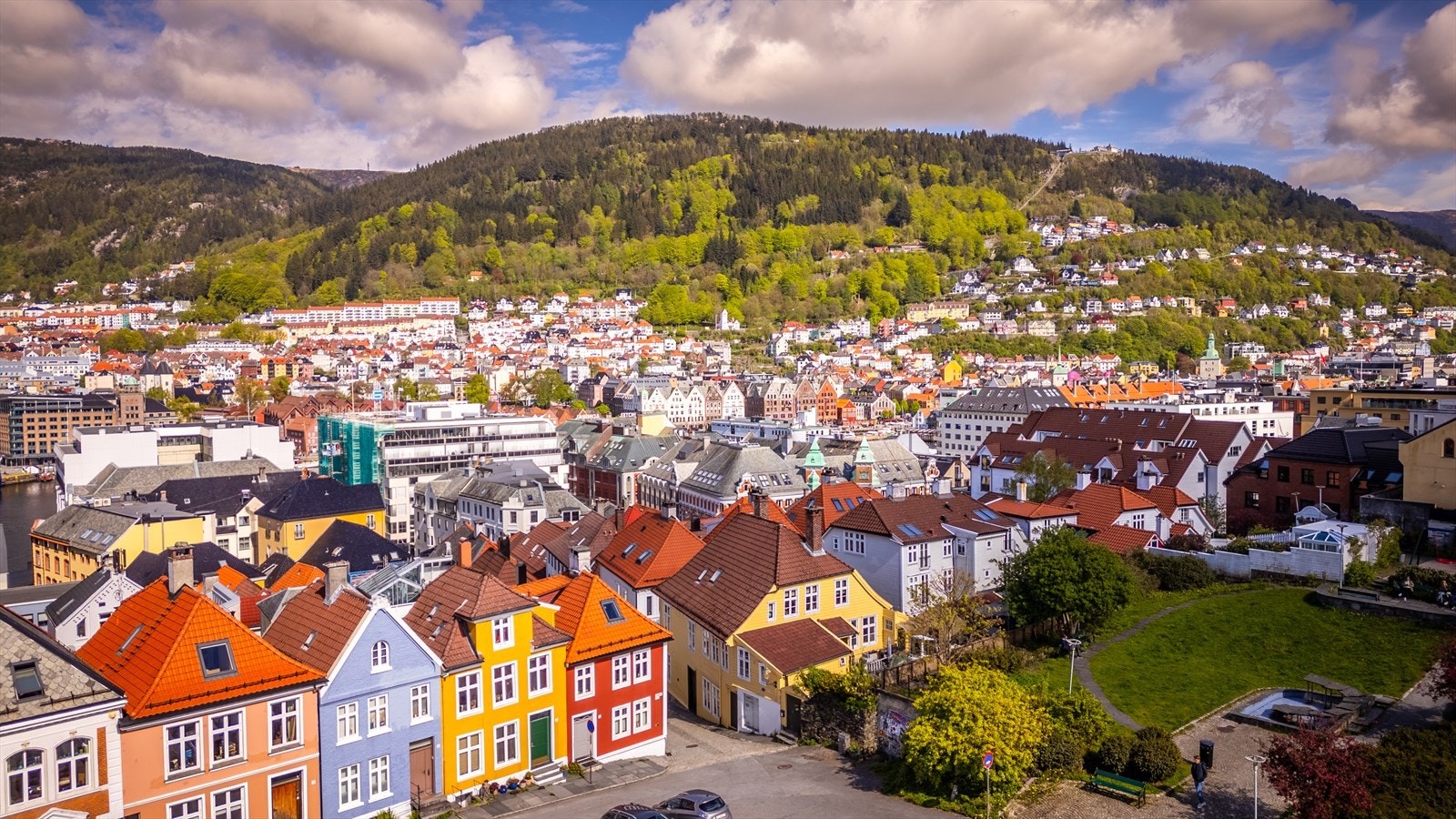 Beliggenheten er virkelig noe for seg selv. Du bor i et fredelig smau, omgitt av brosteinsbelagte gater og fargerike trehus, samtidig som du har gangavstand til alt Bergen sentrum har å by på. Galleribilde