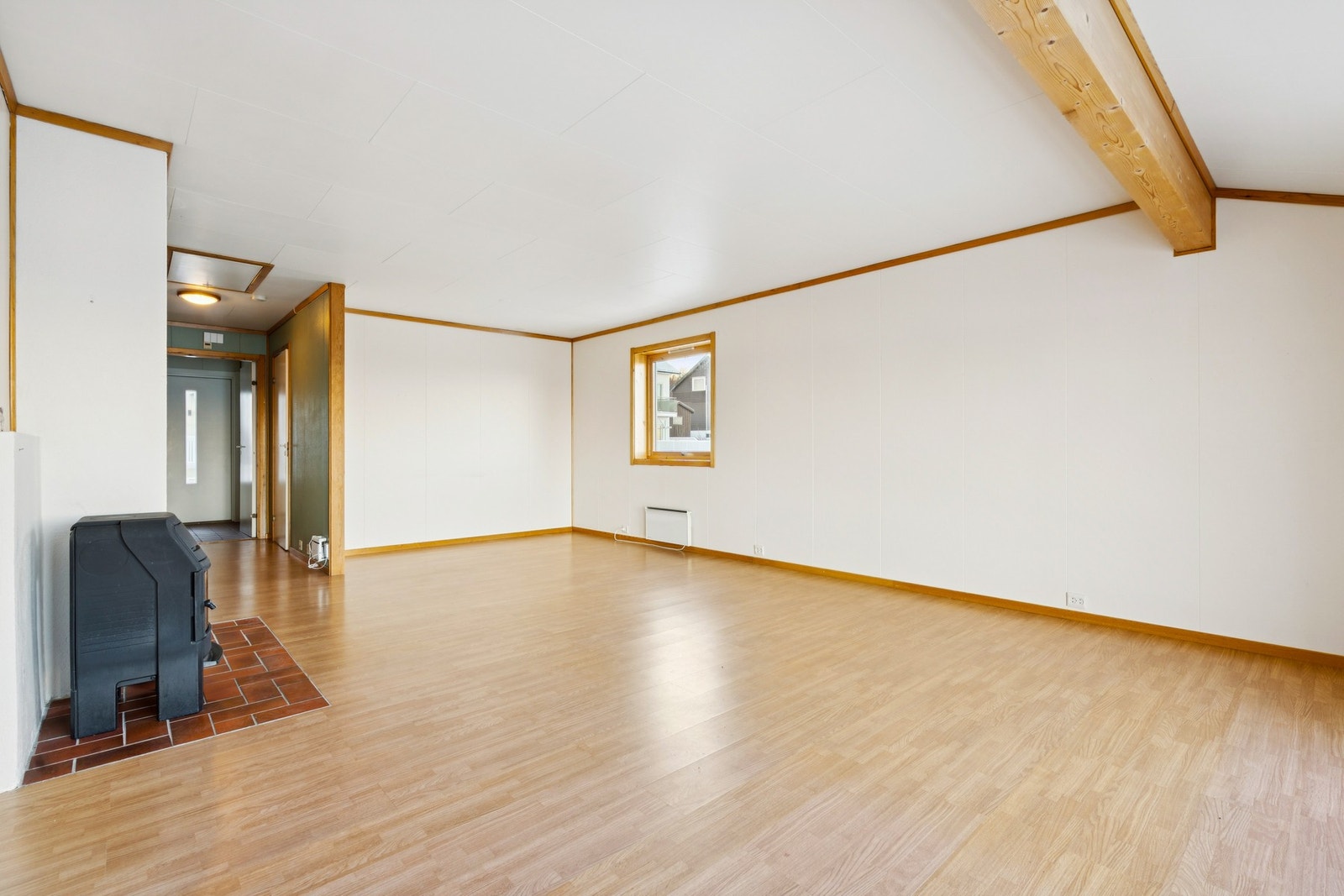 Vedovnen sørger for ekstra varme og en lun atmosfære på kalde dager. Galleribilde