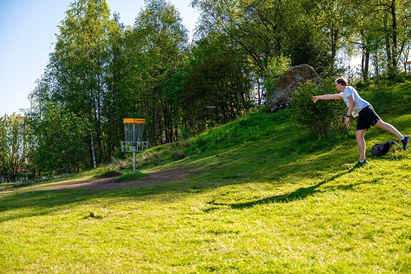 - Fyllingsdalen har virkelig alt, til og med frisbeegolf! - Galleribilde