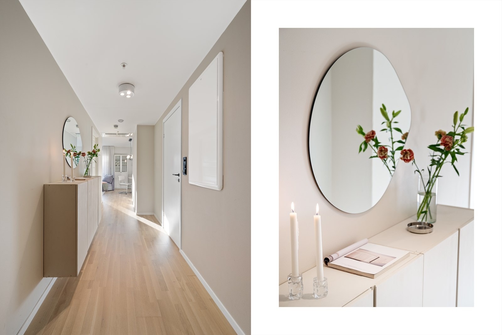 - Lys og trivelig gang som måler 8,6m² - Galleribilde